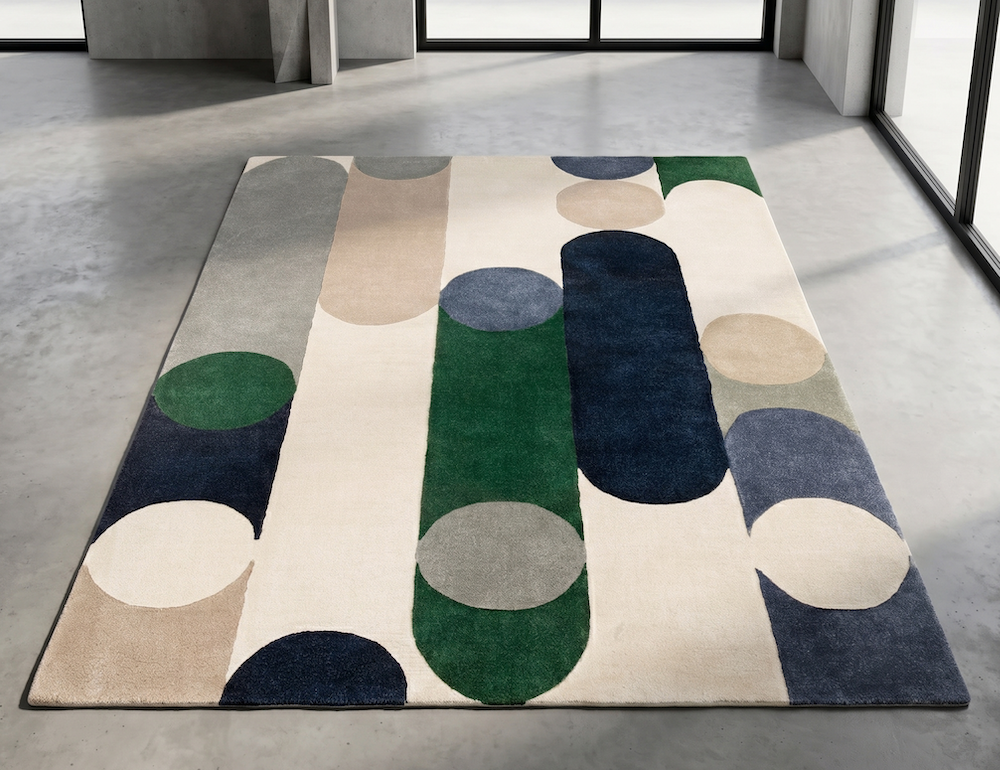 Romy 120cm x 170cm 08 Morse Blue