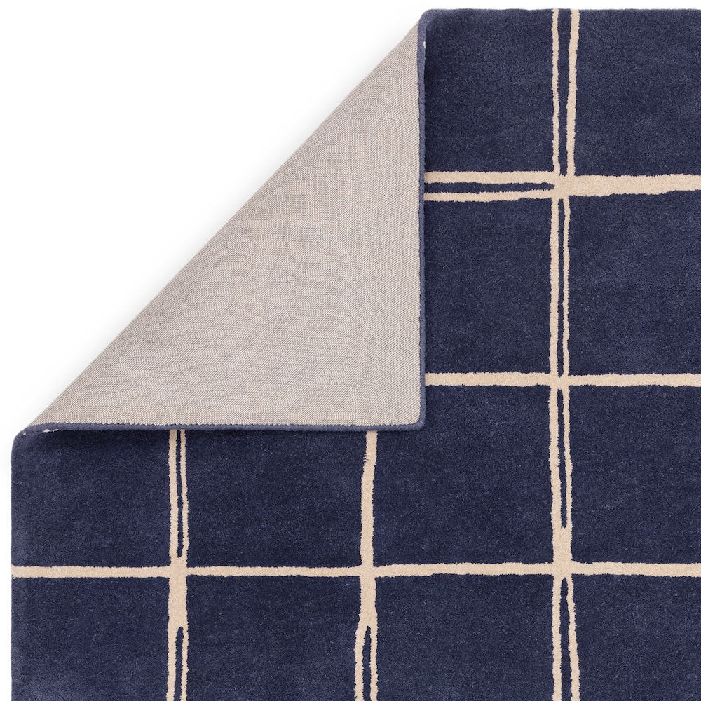 Albany Rug 120cm x 170cm Grid Marine