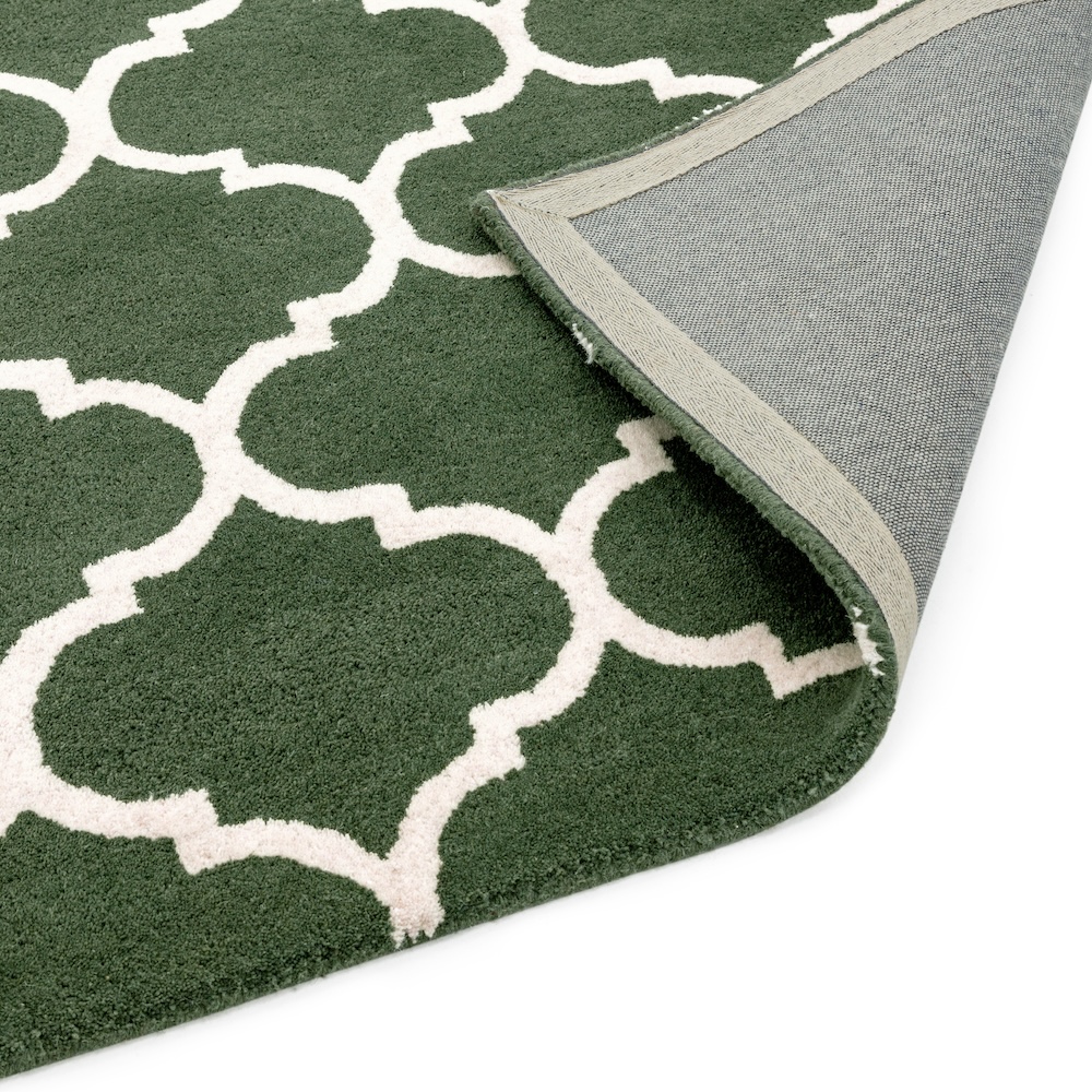 Albany Rug 80cm x 150cm Ogee Green