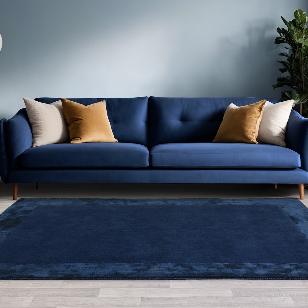 Ascot Rug 120cm x 170cm Navy