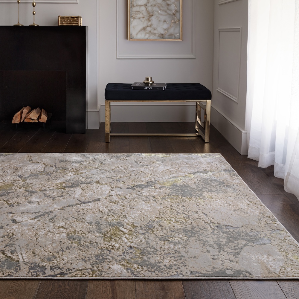 Aurora 120cm x 170cm Galaxy Rug AU04