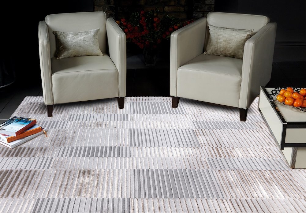 Aurora 120cm x 170cm Ripple Rug AU14