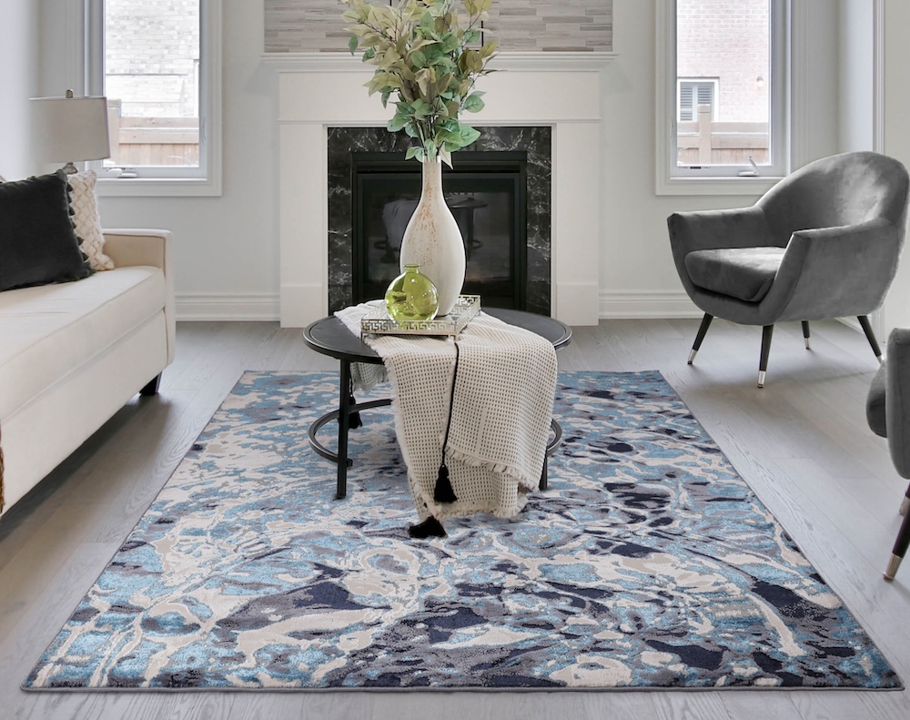 Aurora 120cm x 170cm Foam Rug AU21
