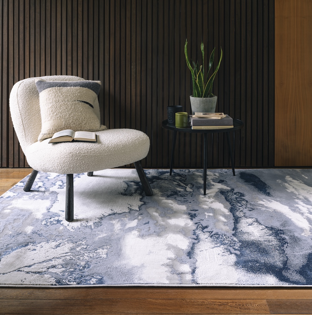 Aurora 120cm x 170cm Storm Rug AU20