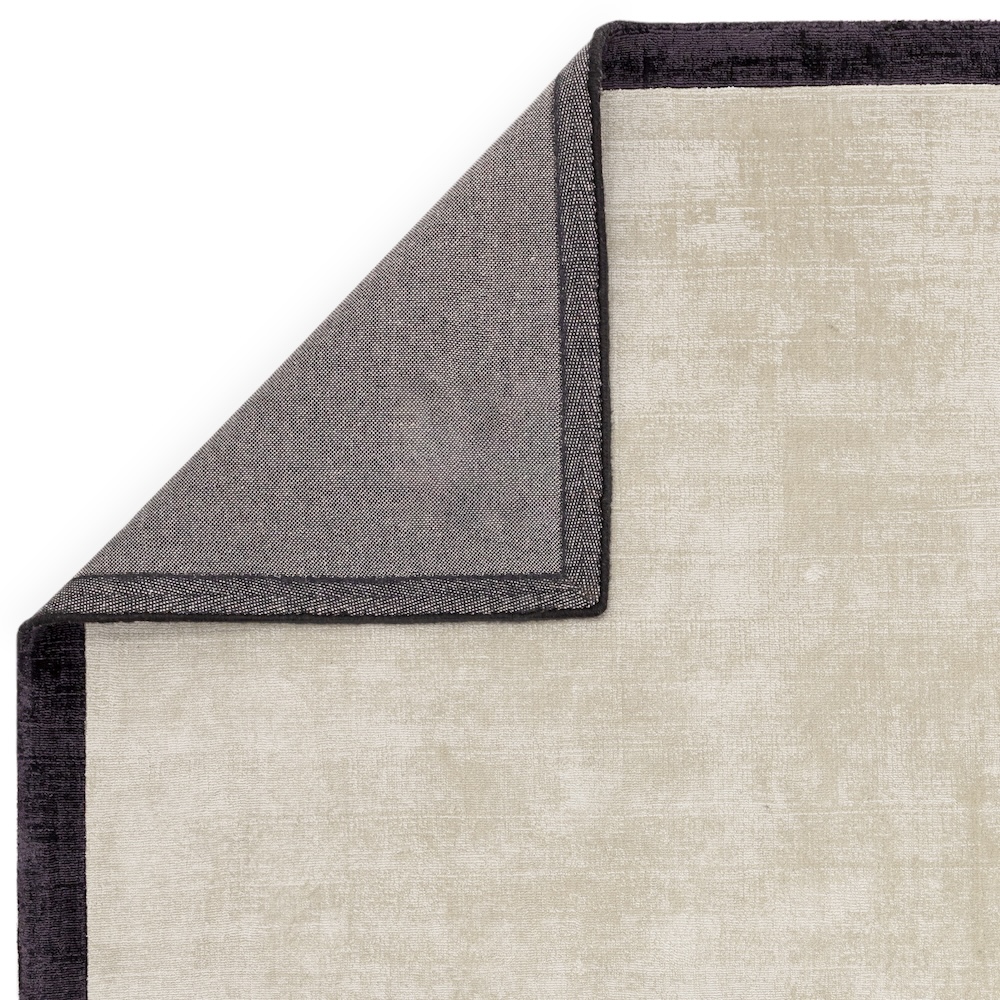 Blade Border  200cm x 200cm Square Putty/Charcoal 10