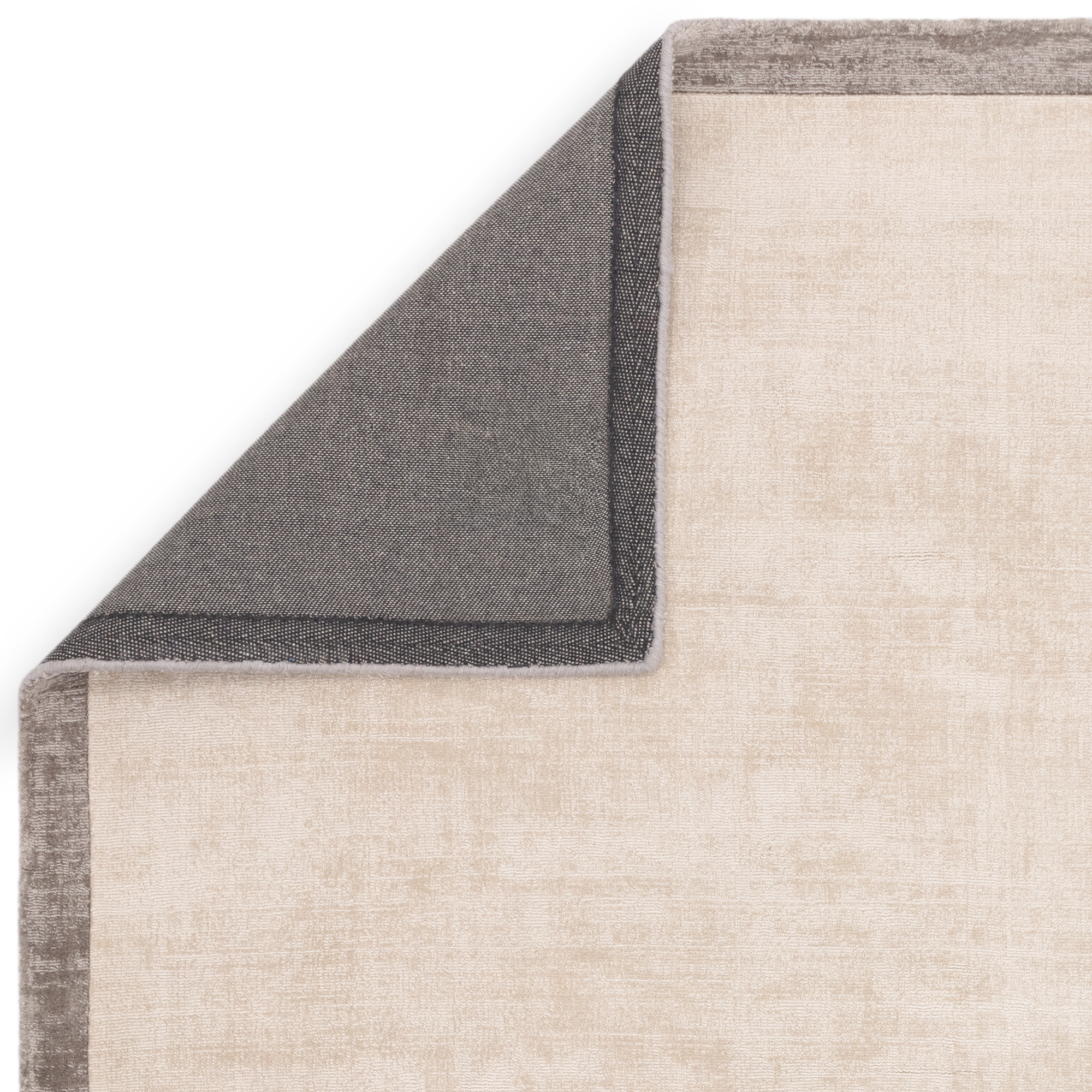 Blade Border 120cm x 170cm Putty/Silver 07