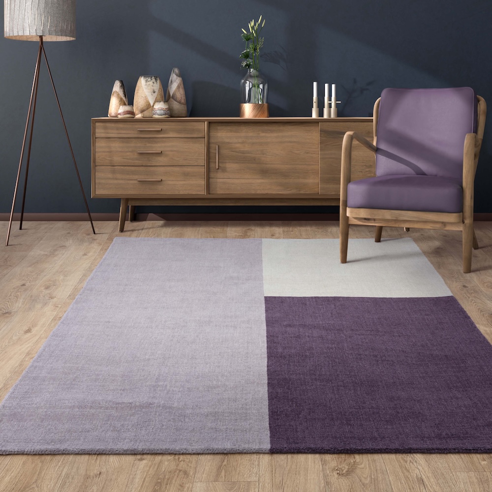 Blox Rug 120cm x 170cm Heather