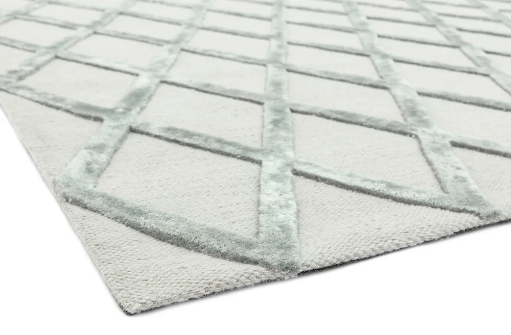 Dixon  160cm x 230cm Silver Diamond