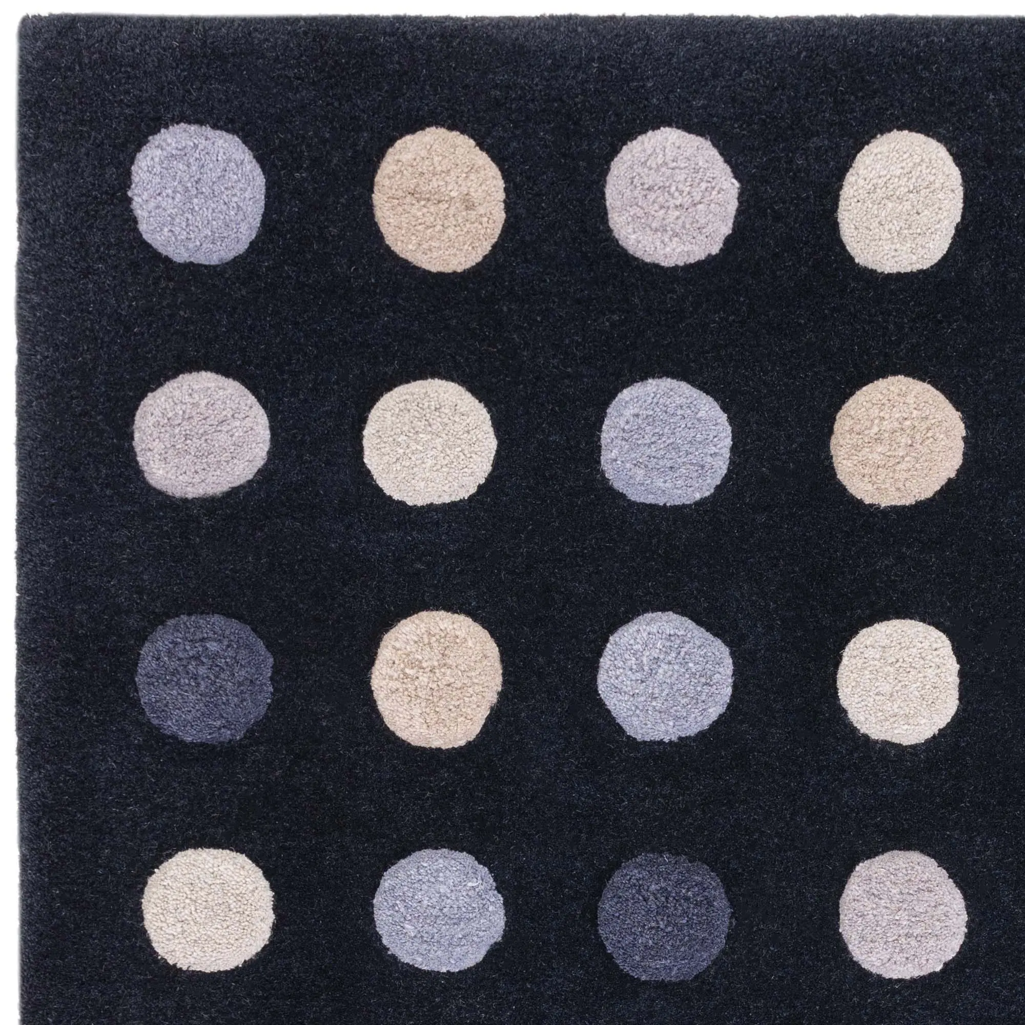 Dotty Rug 200cm x 300cm Navy