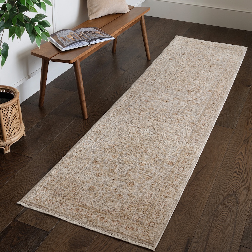 Heriz  67cm x 240cm Serapi Beige