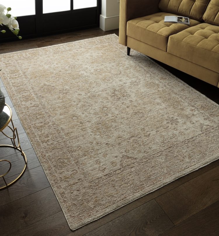 Heriz 80cm x 160cm Ornate Beige