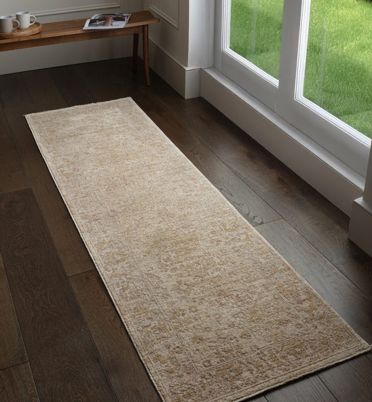 Heriz 67cm x 240cm Ornate Beige