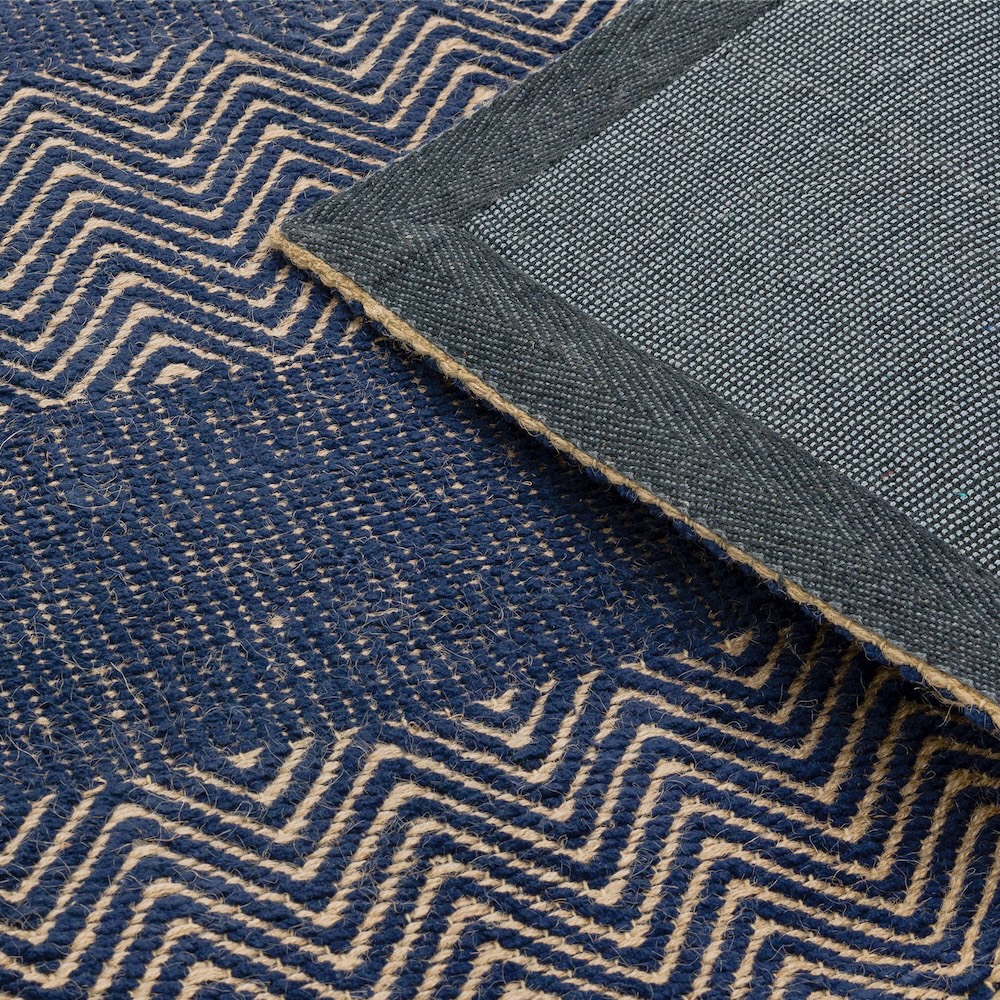 Ives Runner 66cm x 200cm Navy Blue