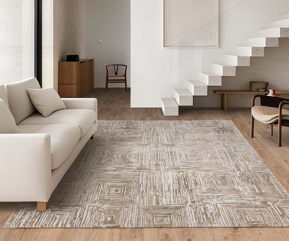 Kuza 120cm x 170cm Portrait Beige