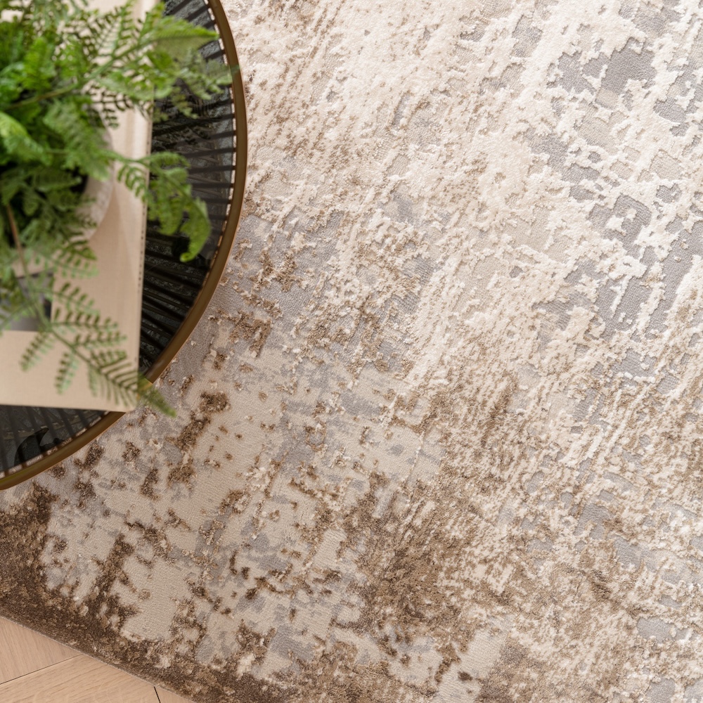 Kuza 66cm x 240cm Border Beige