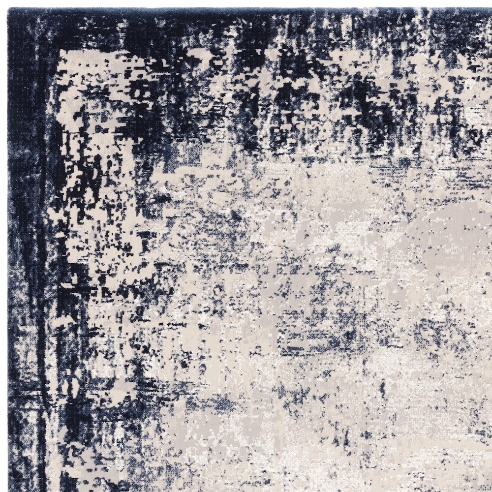 Kuza 66cm x 240cm Border Navy