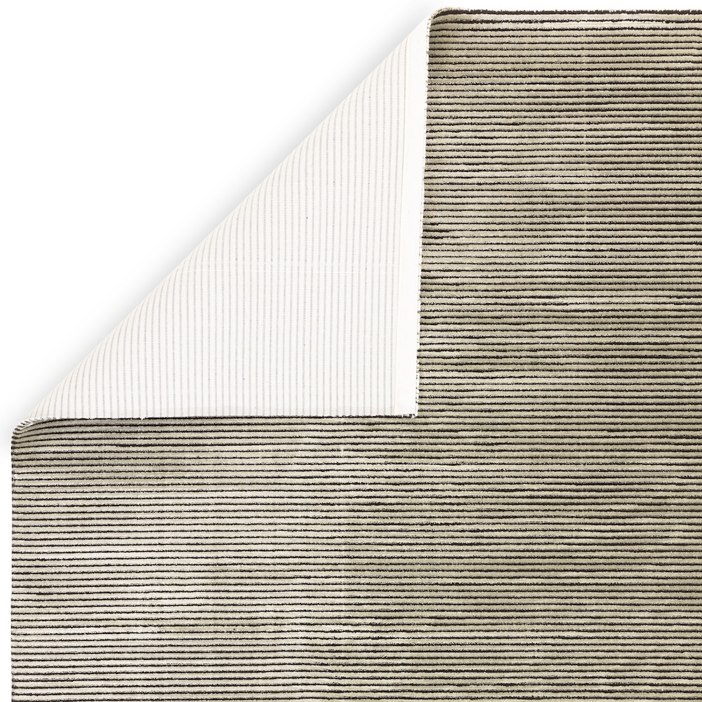 Kuza 120cm x 170cm Plain Stripe Khaki