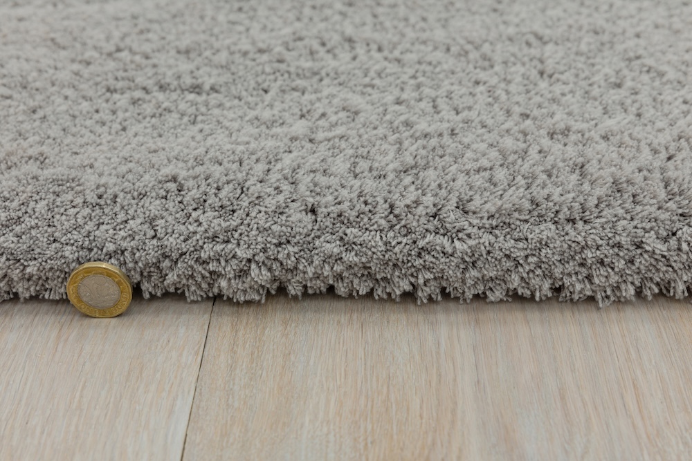 Lulu Soft Touch Rug 120cm x 170cm Silver