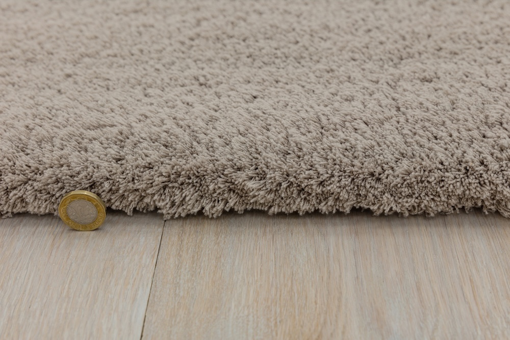 Lulu Soft Touch Rug 120cm x 170cm Stone