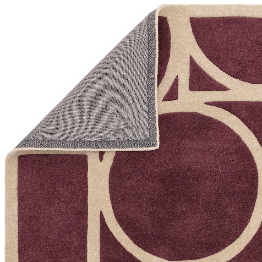 Metro  120cm x 170cm Plum