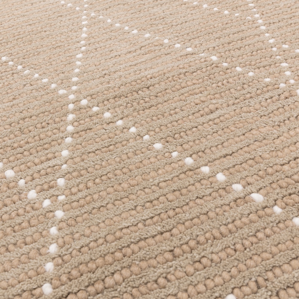 Nepal 160cm x 230cm Sand/Cream Linear Rug