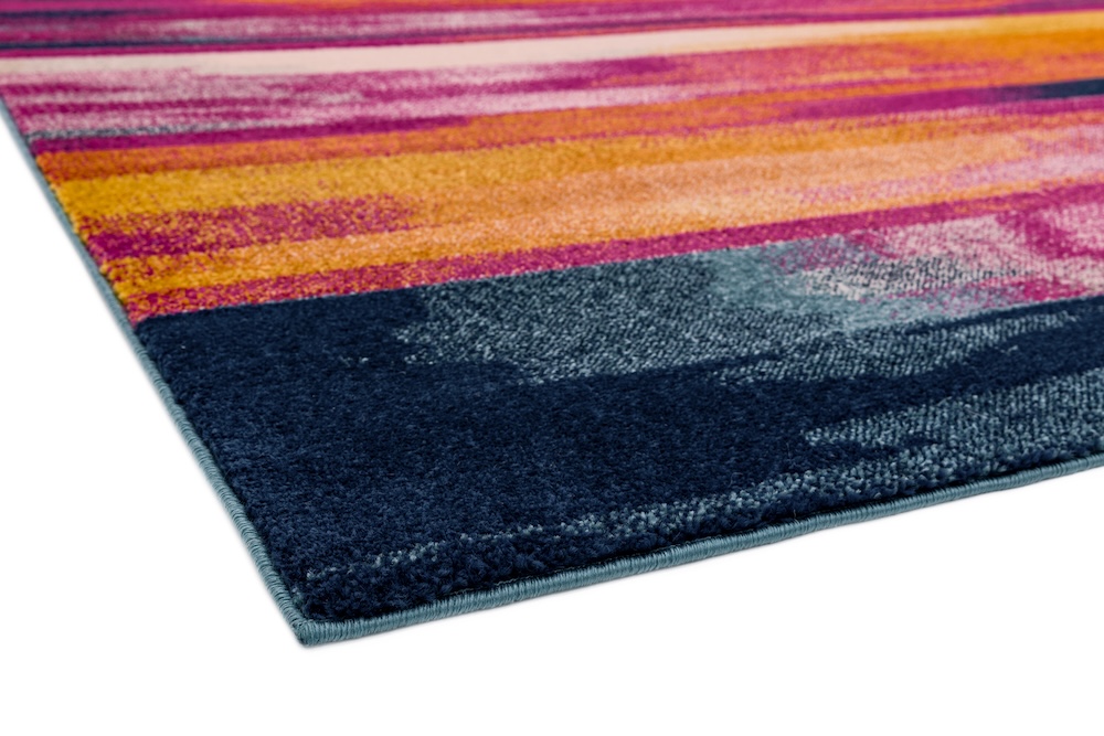 Nova 200cm x 290cm Stripe Multi Rug NV05