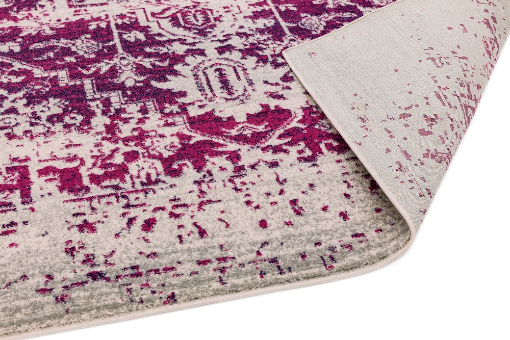 Nova 200cm x 290cm Antique Fuchsia Rug NV08