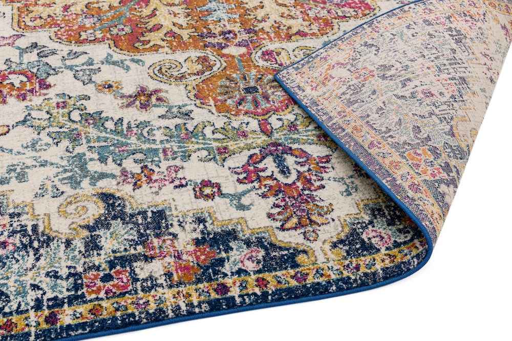 Nova 200cm x 290cm Medallion Multi Rug NV12