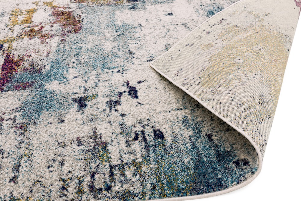 Nova 80cm x 150cm Mustard Multi Rug NV22