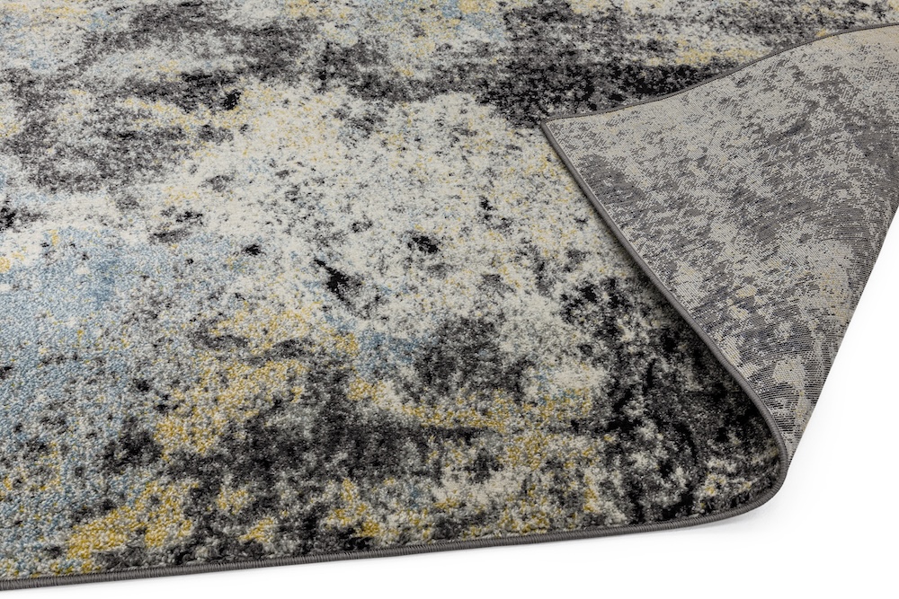 Nova 200cm x 290cm Abstract Blue Rug NV32