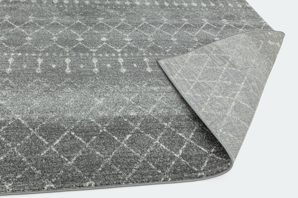 Nova 80cm x 150cm Dark Grey Rug NV34