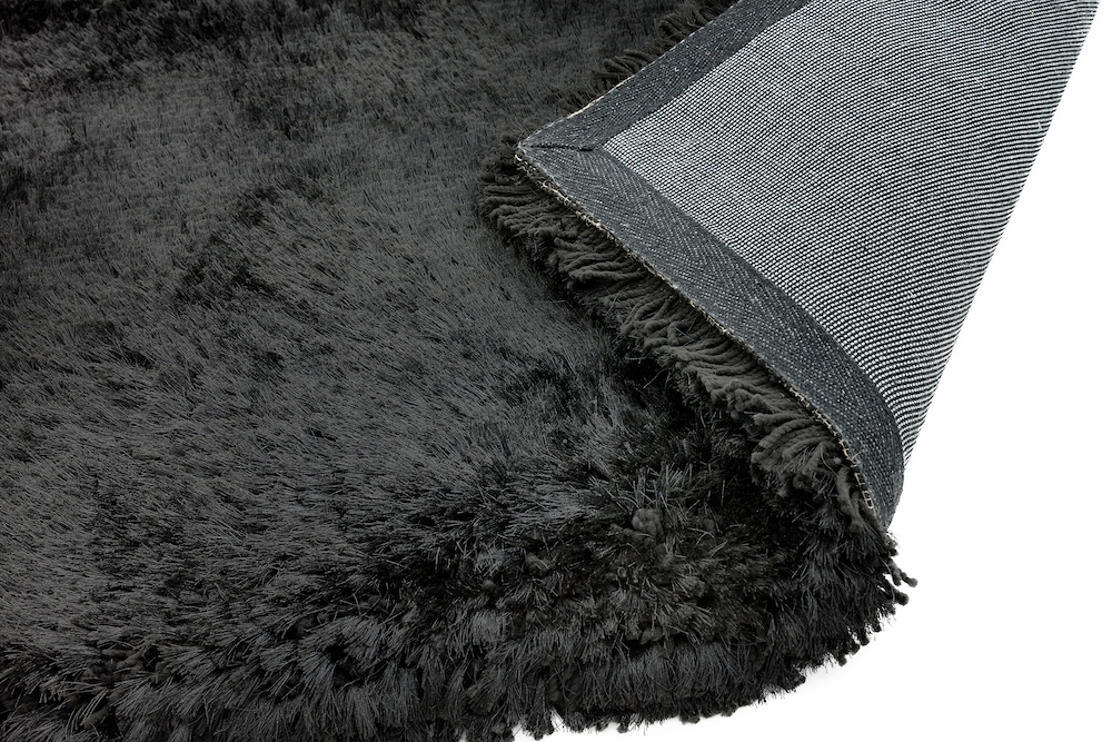 Plush Rug 70cm x 140cm Black