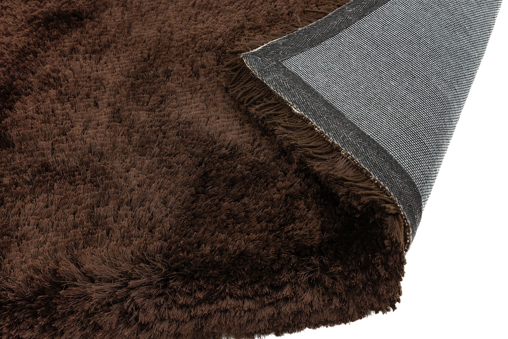 Plush Rug 70cm x 140cm Dark Chocolate