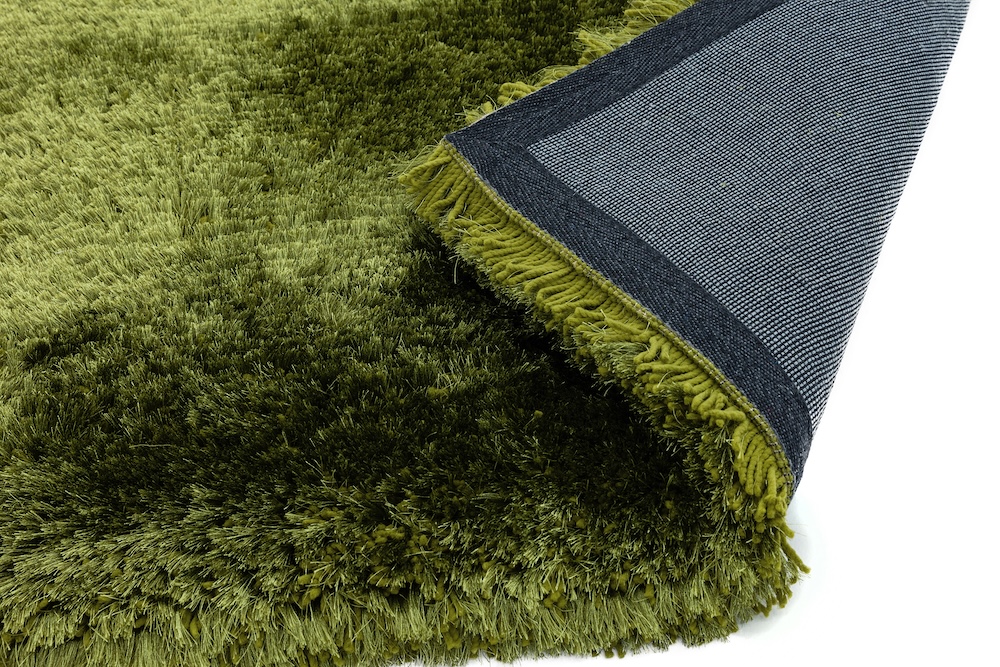 Plush Rug 70cm x 140cm Green