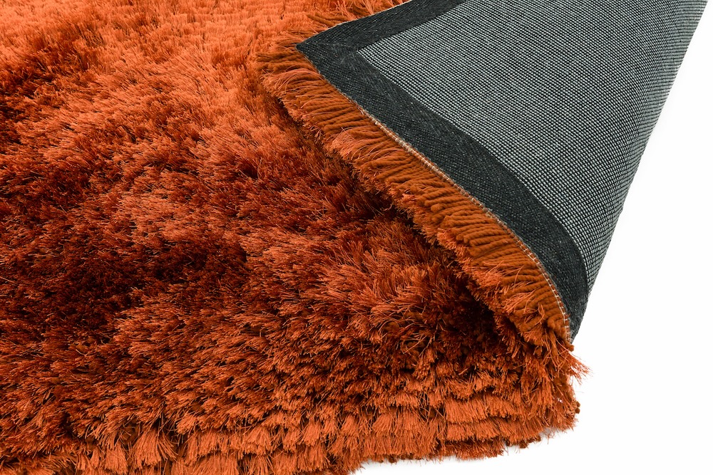 Plush Rug 70cm x 140cm Rust