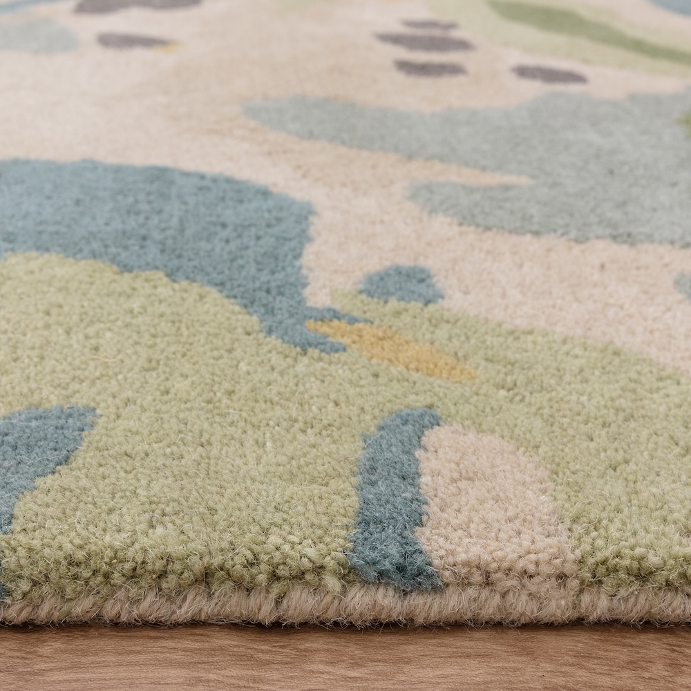 Reef Rug 200cm x 290cm RF11 Floral Green Multi