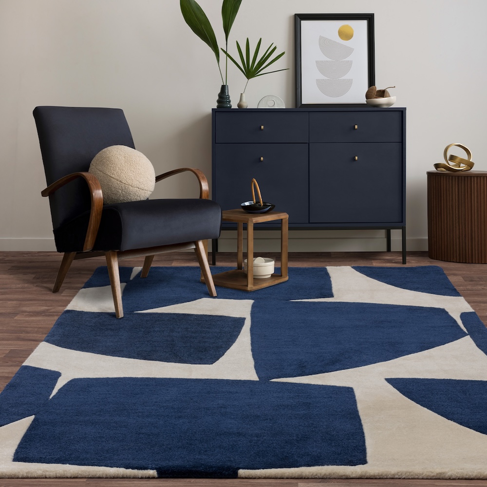 Romy 120cm x 170cm 03 Kite Blue