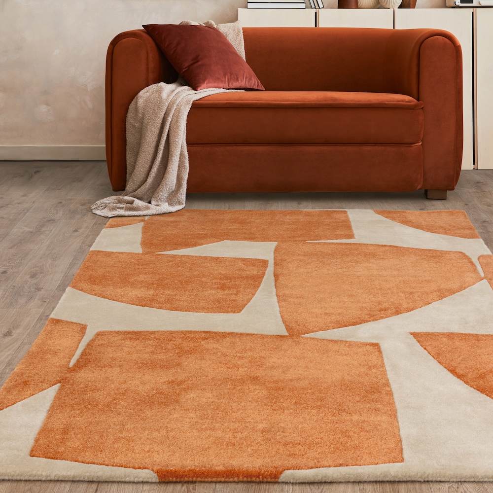 Romy 160cm x 230cm 05 Kite Orange
