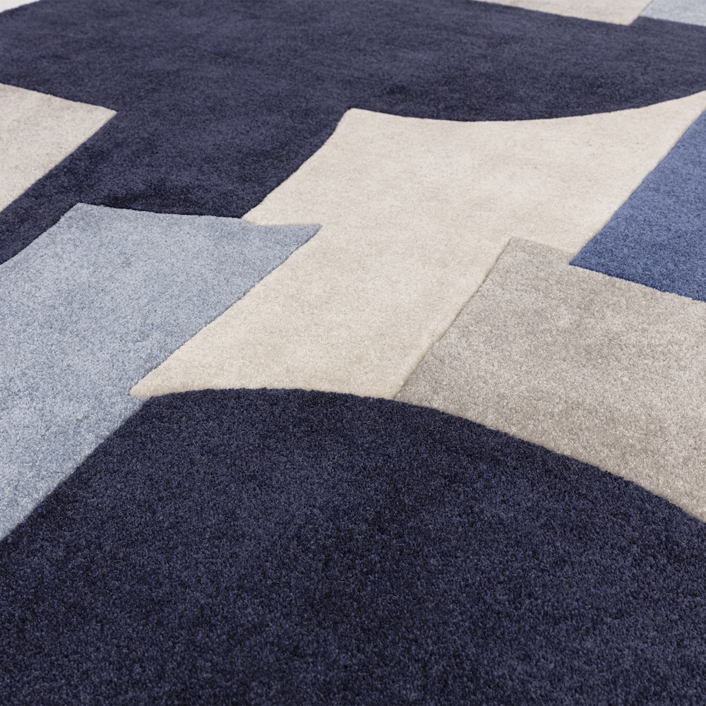 Romy 120cm x 170cm 11 Element Blue