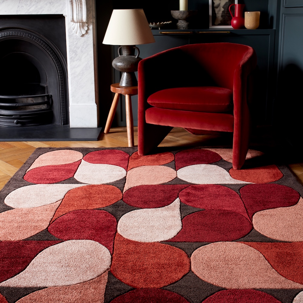 Romy 120cm x 170cm 14 Jive Red