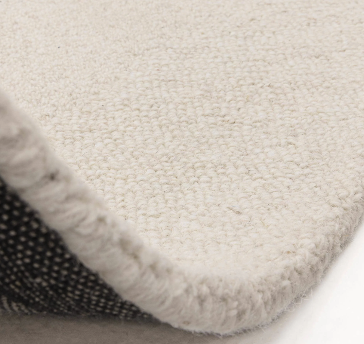 Theodore 160cm x 230cm Chevron Ivory