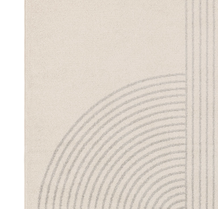 Muse 80cm x 150cm Cream Arch Rug MU16