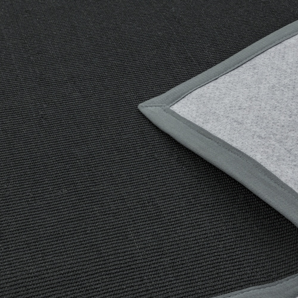 Sisal 68cm x 240cm Black/Grey