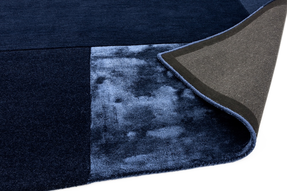 Tate Tonal Textures Rug 120cm x 170cm Navy