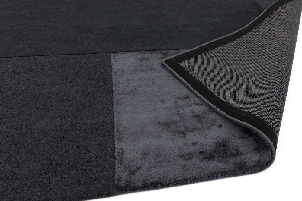 Tate Tonal Textures Rug 120cm x 170cm Charcoal
