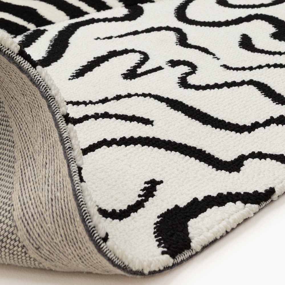 Wilder 120cm x 170cm Zebra Mono