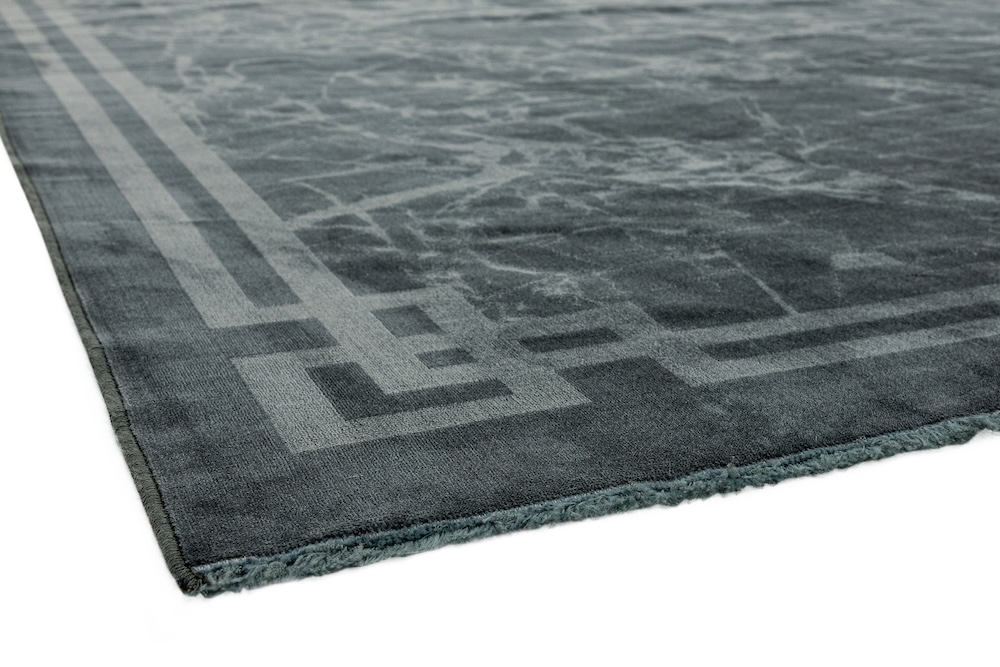 Zehraya 200cm x 290cm ZE03 Grey Border