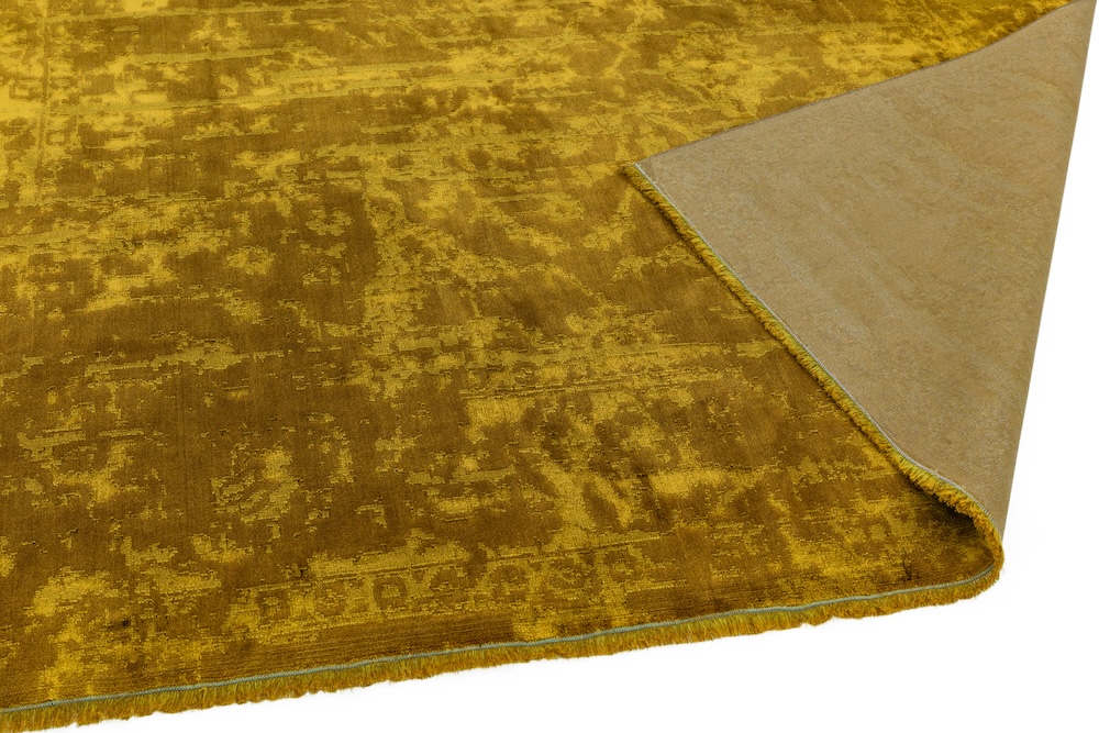 Zehraya 160cm x 230cm ZE09 Gold Abstract