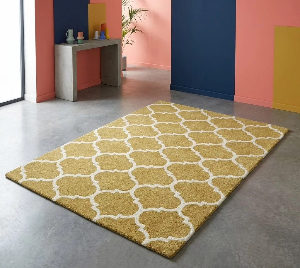 Albany Rug 120cm x 170cm Ogee Ochre