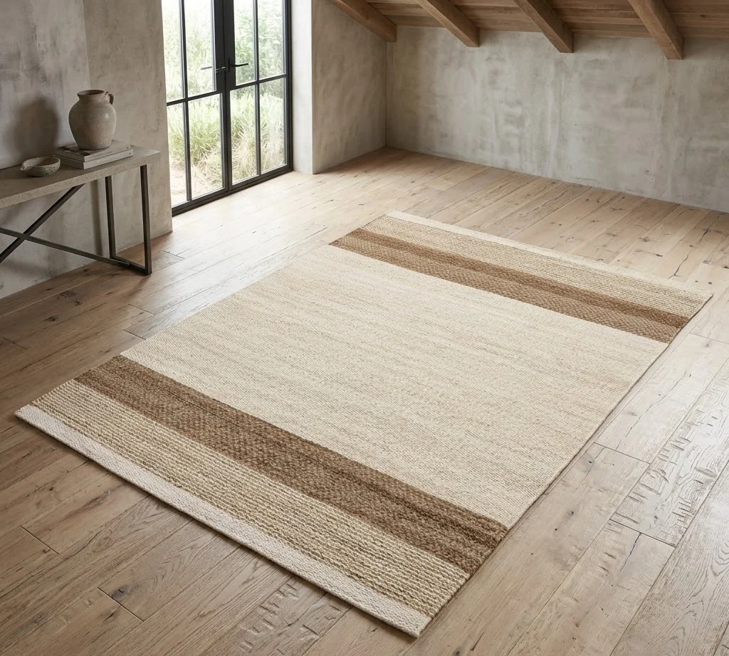 Cedar 120x170cm Bleach / Natural